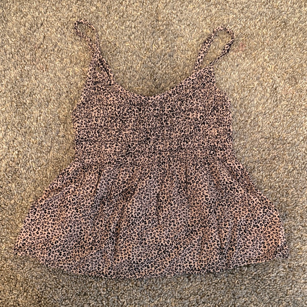 URBAN Romantics Spotted Pattern Tank Top